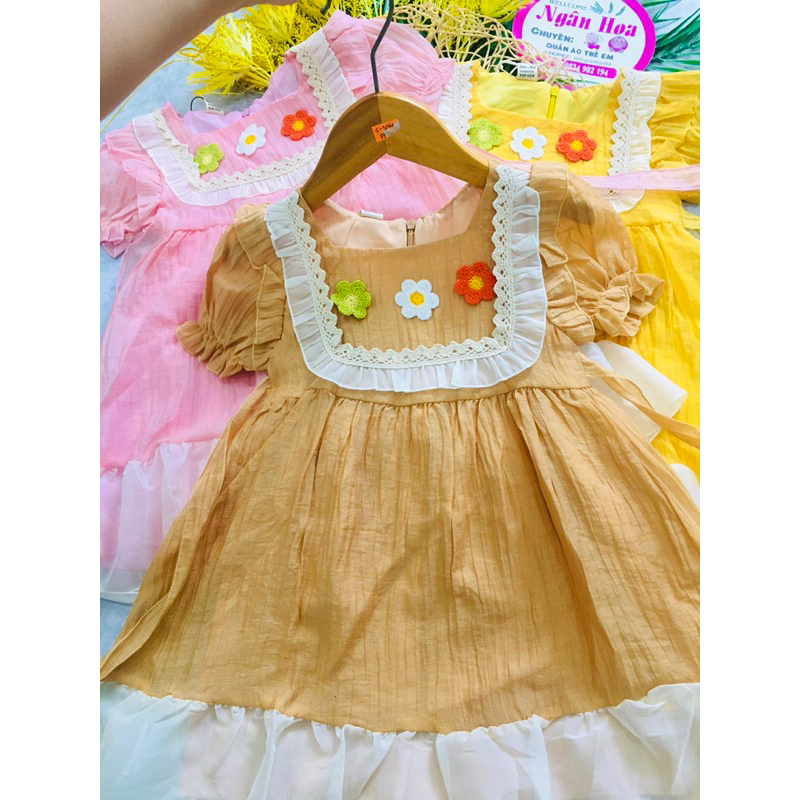 VÁY HÈ ĐÁNG YÊU CHO BÉ GÁI