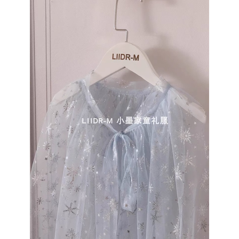 Áo Choàng Bông Tuyết, Áo Choàng Elsa, Trang Phục Noel Halloween Hoá Trang Cho Bé