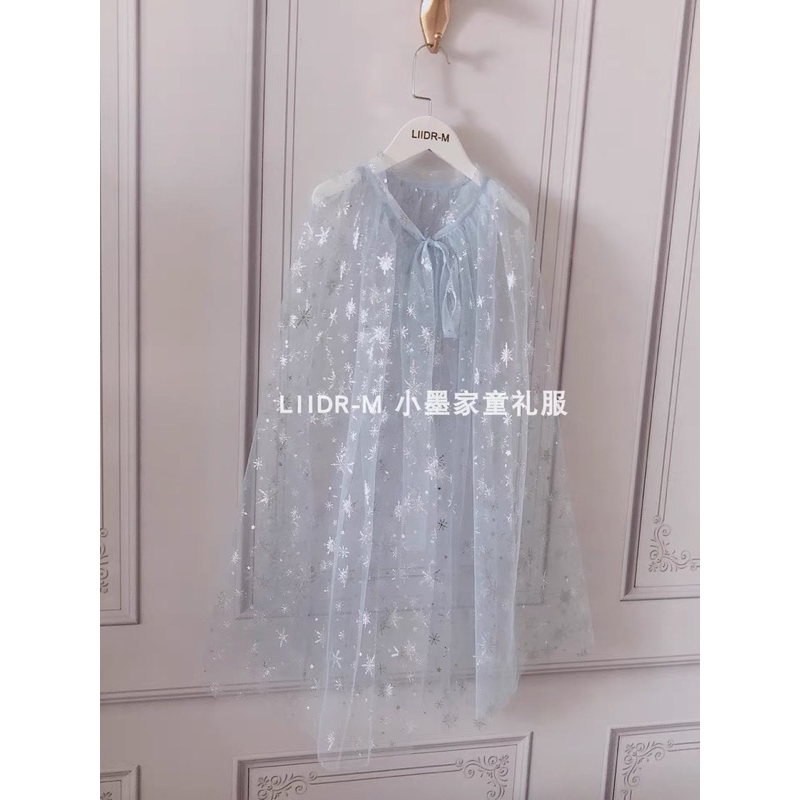 Áo Choàng Bông Tuyết, Áo Choàng Elsa, Trang Phục Noel Halloween Hoá Trang Cho Bé