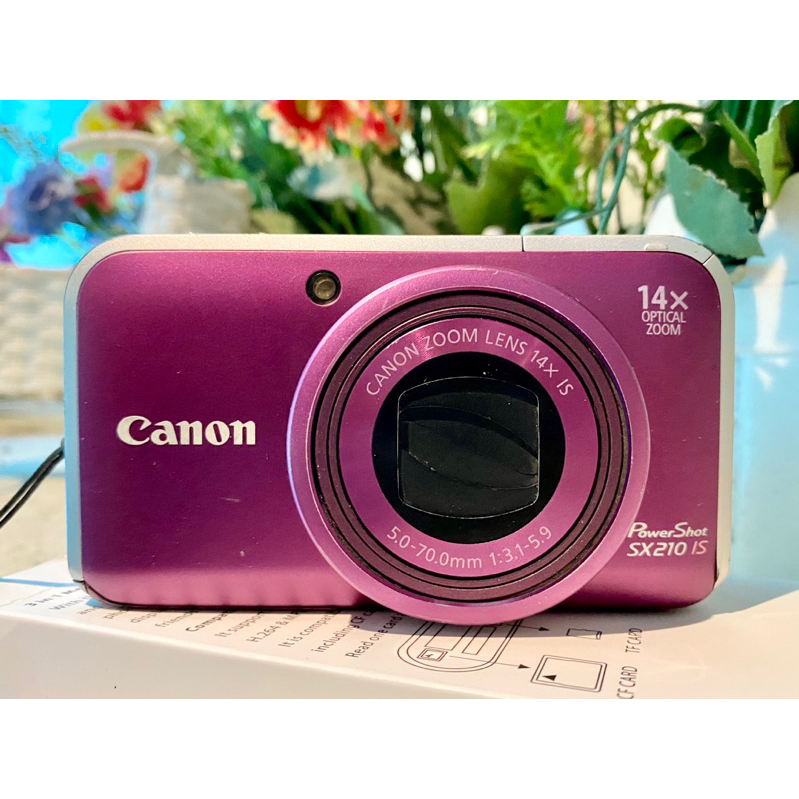 Máy ảnh KTS  Canon PowerShot SX210 IS. 14.1Megapixel, zoom 14X