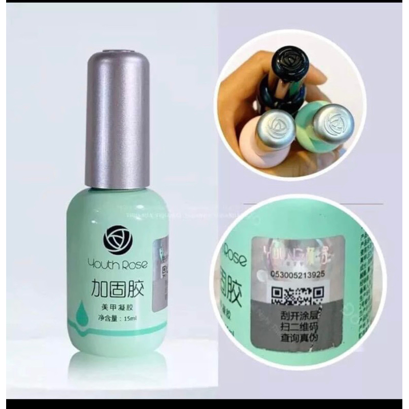 Base Top Cứng Móng Top Lì Hoa Hồng youthrose Hàng Chính Hãng Chai 15ml Nail HN