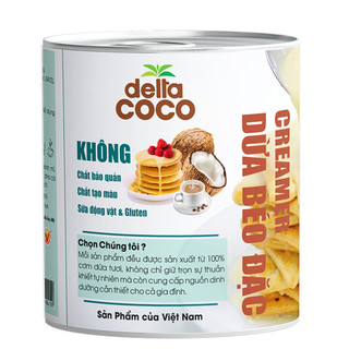 Creamer dừa đặc - Sữa đặc dừa ( chay, mặn đều dùng được )