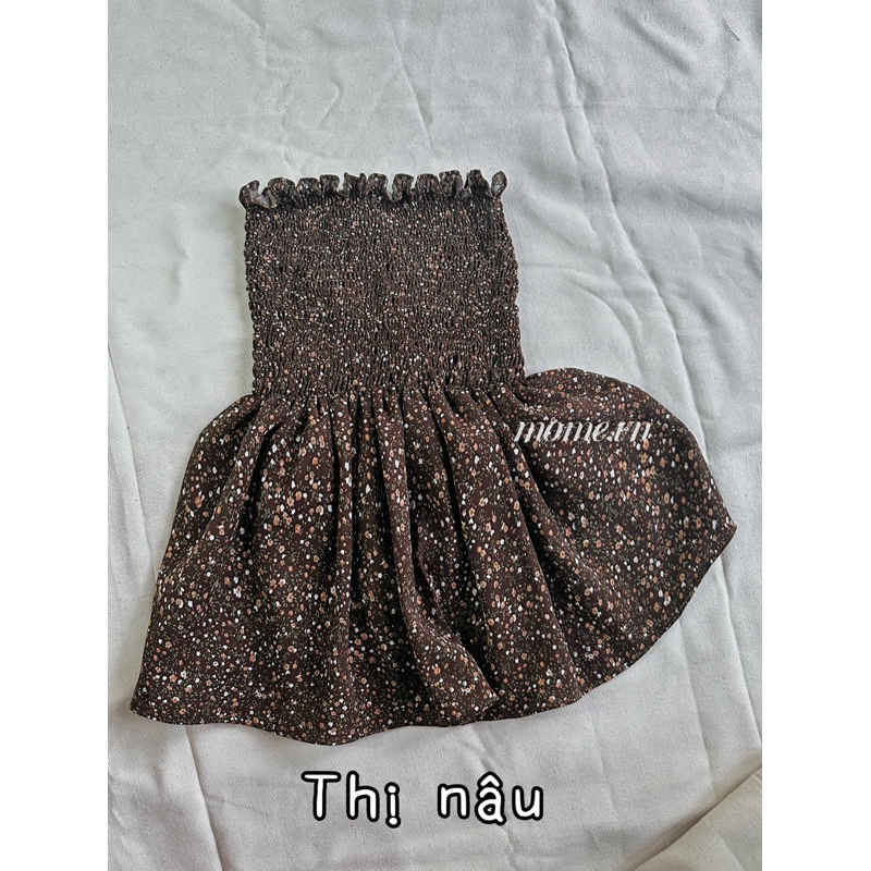 Áo quây bèo hoa nhí - Tube Top bèo