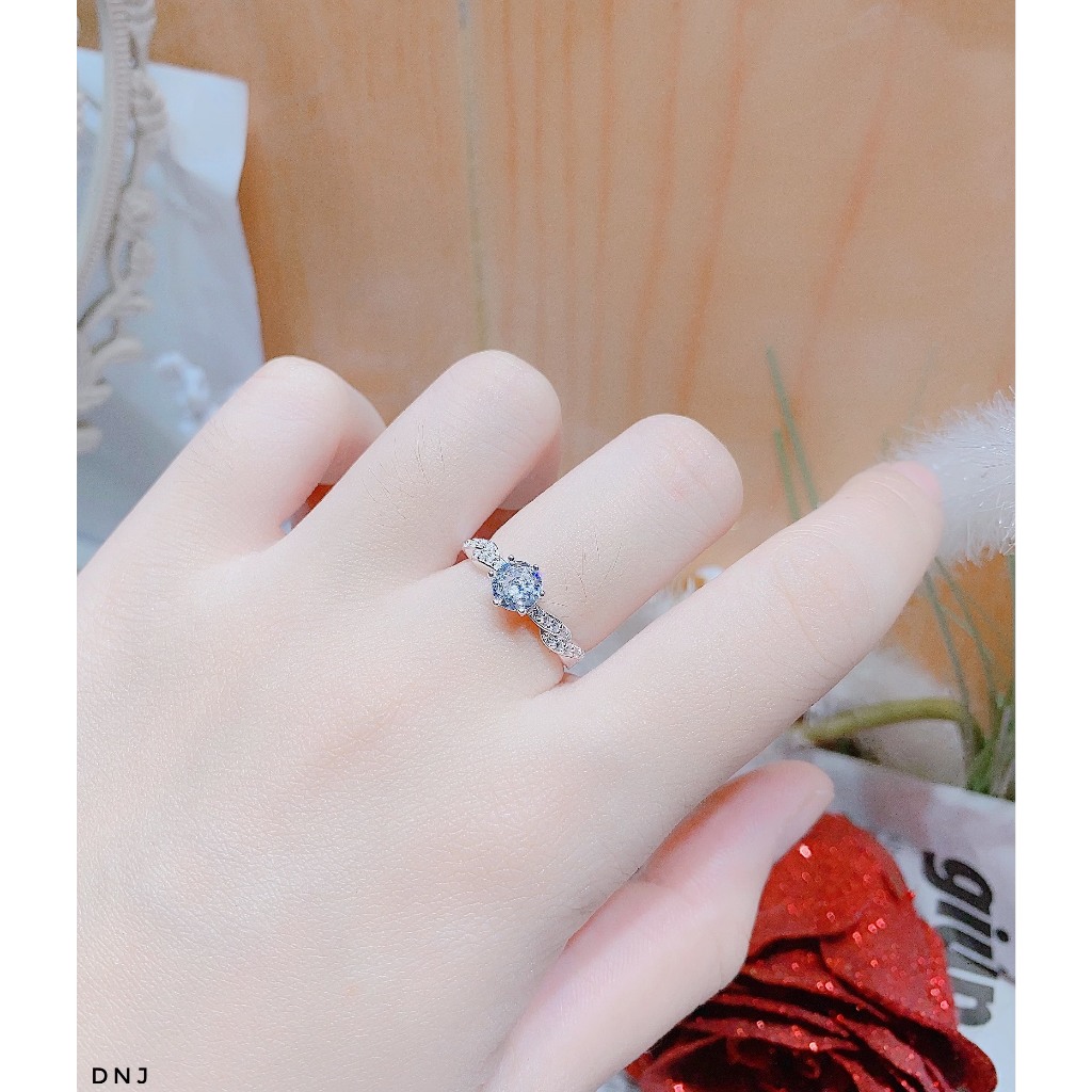 Nhẫn nữ bạc ta, nhẫn xoắn vai