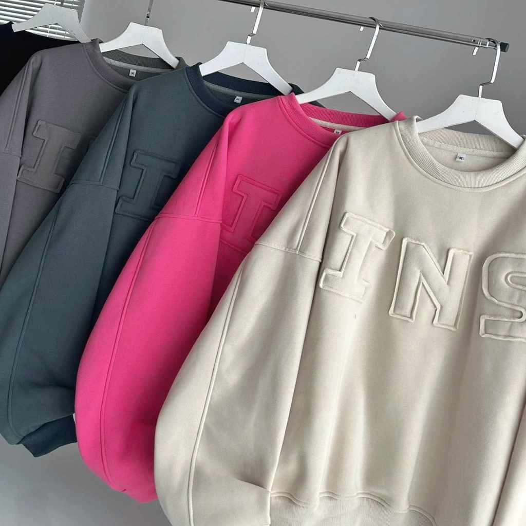 Áo Sweeter Boxy INS Nam Nữ - Áo Hoodie Sweeter Loacal Brand Chữ Thêu Nổi, Panacea.Studio