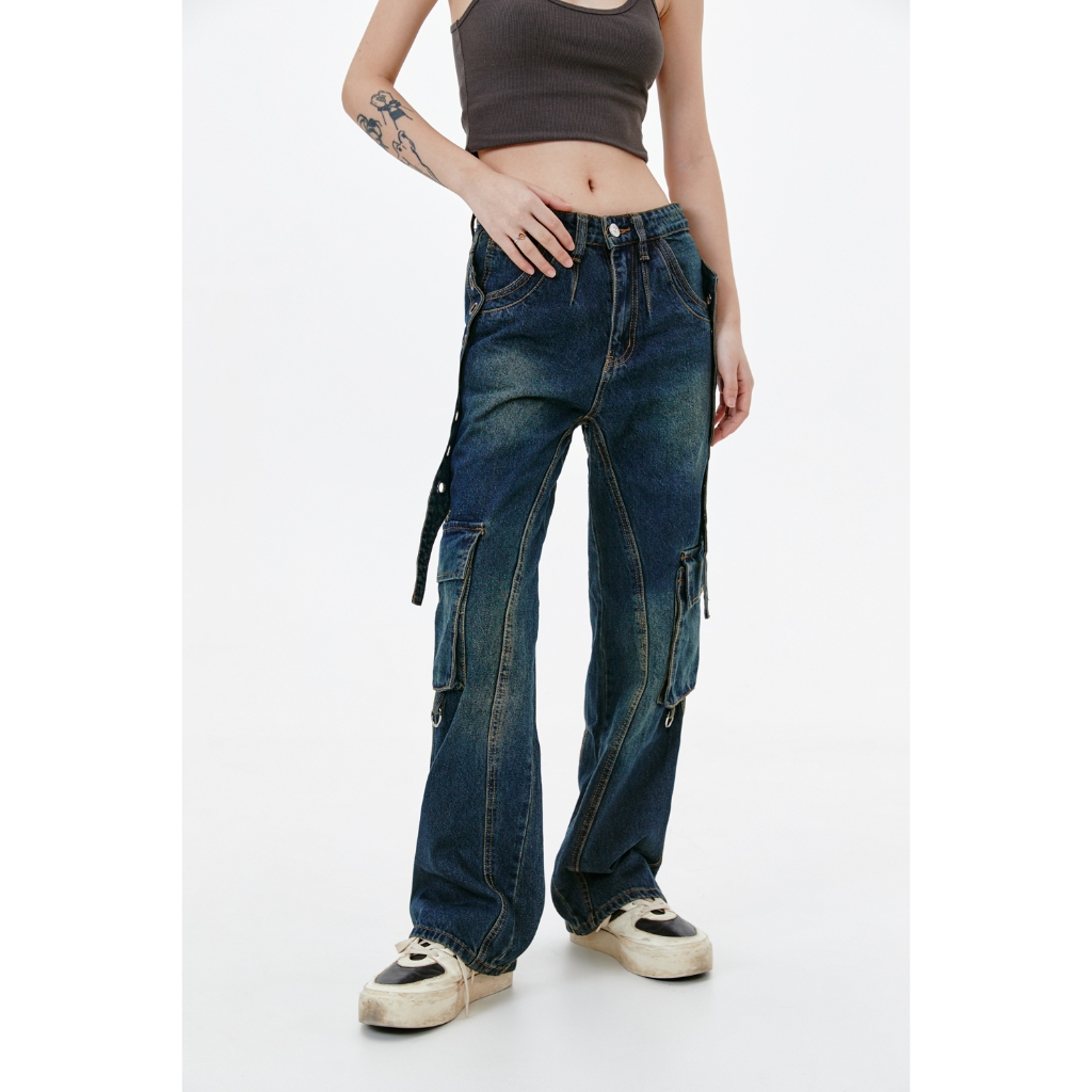 Quần Jeans Made Extreme Head Over Heels in Love Pants