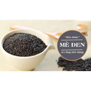 Mè đen sạch rang chín l[HẠT THUẦN CHỦNG RANG BẾP CỦI] thơm béo, ăn trực tiếp, hút chân không.