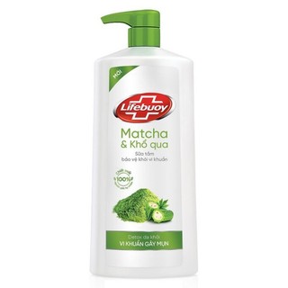 Sữa tắm detox diệt khuẩn Lifebuoy Matcha khổ qua 800g