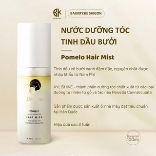 BIOKERA POMELO Hair Mist - Xịt Dưỡng Kích Mọc Tóc Tinh Dầu Bưởi & Xylishine