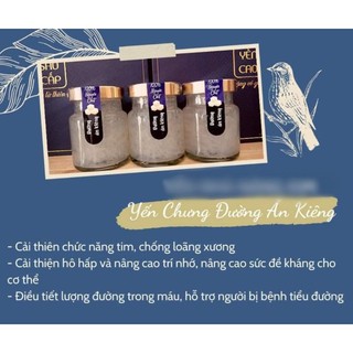 YẾN CHƯNG SẴN ĐƯỜNG ĂN KIÊNG (1 HỦ 70ML)