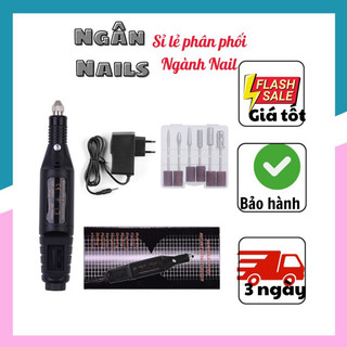 Máy mài mini có đầu cắm - tặng đầu mài