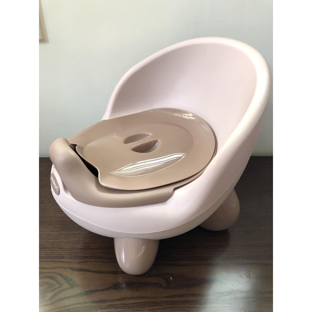 Bô cho bé.Bô vệ sinh trẻ em HOKORI nhựa Việt Nhật cao cấp có tựa lưng cho bé