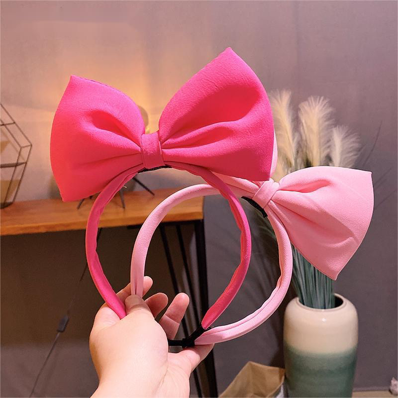 CC35 Cài tóc băng đô nữ bờm MICKEY nơ đỏ nơ nón chấm bi 🤡 chú hề