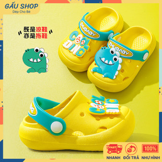 Dép sục cho bé chống trơn trượt dễ thương, siêu êm cho bé trai bé gái 1-10 tuổi KL-V129 | Gấu Shop