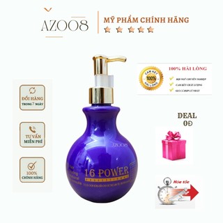 Wax tóc nữ,wax tạo kiểu và giữ nếp tóc cho tóc uốn 16power 300ml AZ008 tặng mặt nạ tế bào gốc