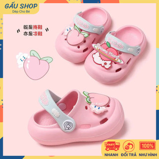 Dép sục cho bé chống trơn trượt dễ thương, siêu êm cho bé trai bé gái 1-10 tuổi  KL-HD66 | Gấu Shop