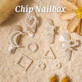 Charm nail gắn móng hình trái tim