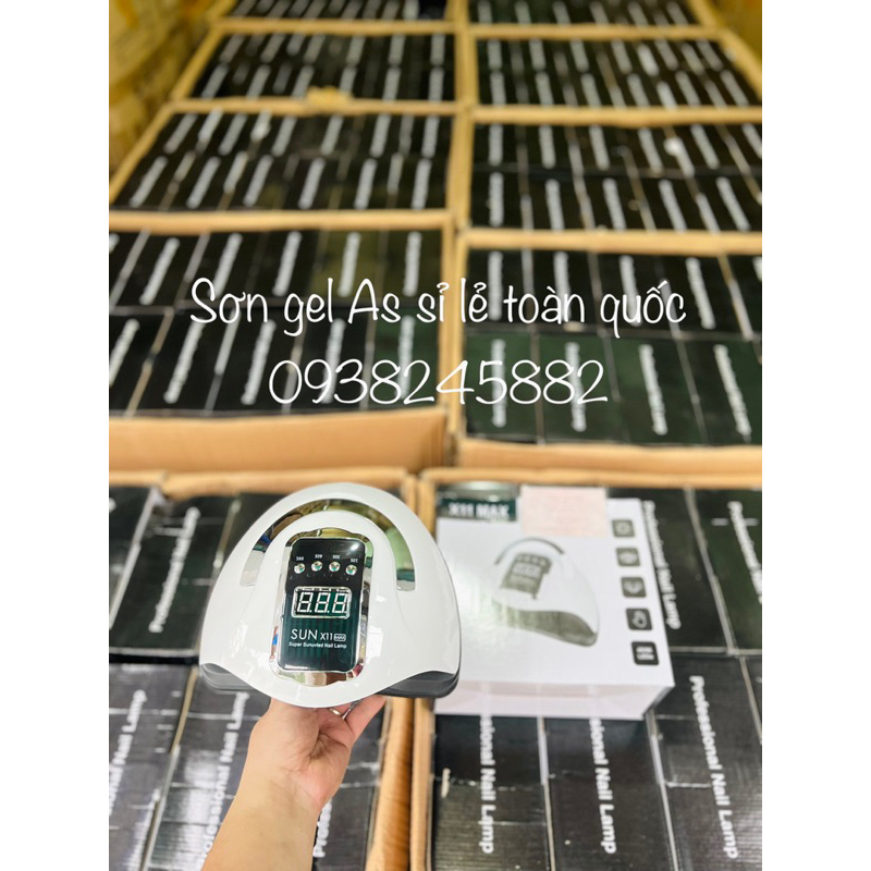 Máy hơ gel sun x11 max có 66 bóng, công suất 280w