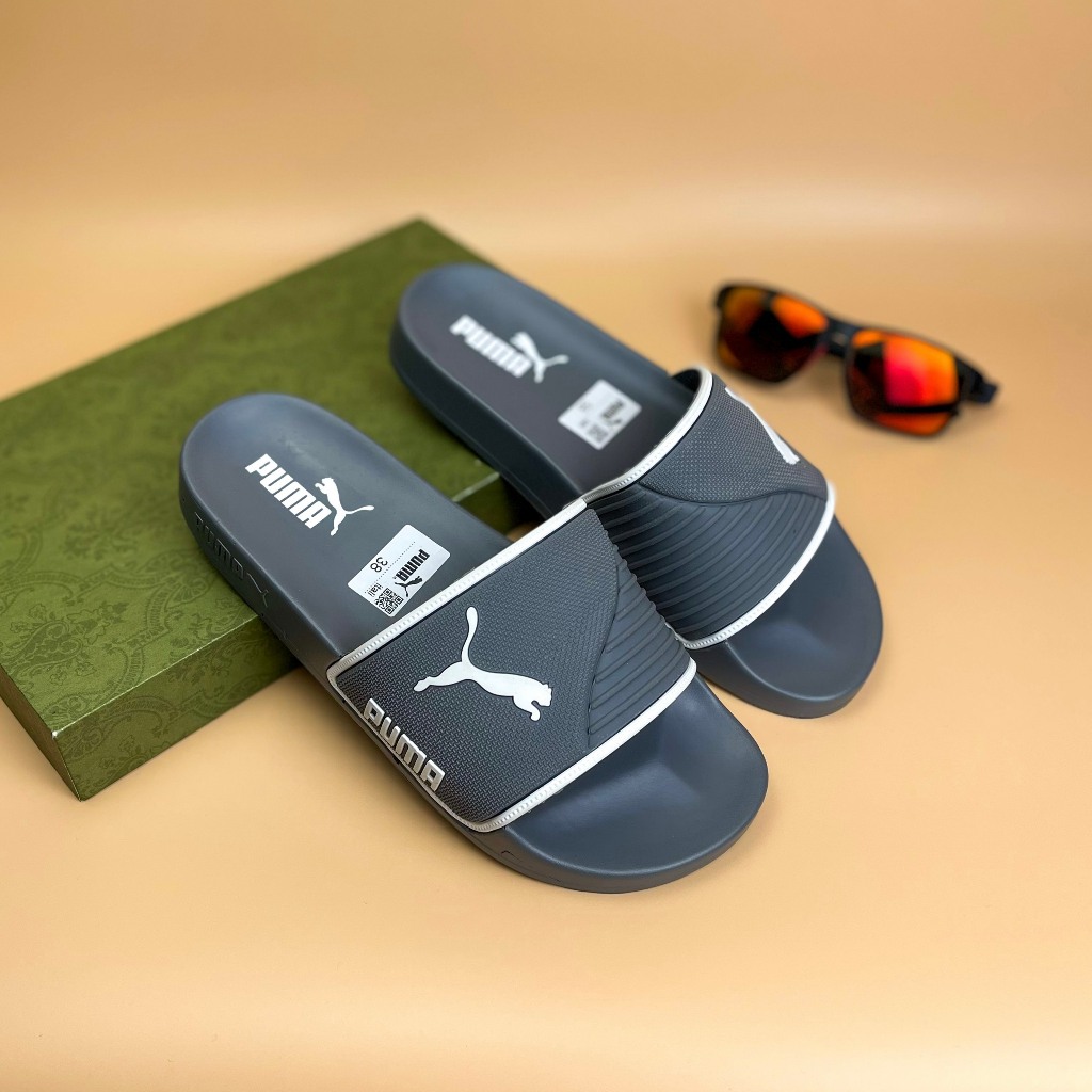 Dép nam quai ngang, Dép nam  hình còn báo, Mẫu mới 2023 chất liệu cao su non cao cấp