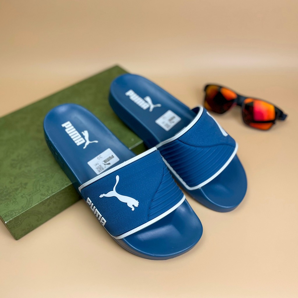 Dép nam quai ngang, Dép nam  hình còn báo, Mẫu mới 2023 chất liệu cao su non cao cấp