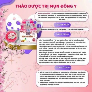 Kem mụn đông y hoa anh đào mẫu mới