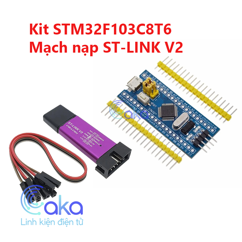 Kit phát triển STM32F103C8T6 Blue Pill ARM Cortex-M3 ARM (có bán thêm mạch nạp ST-Link V2)