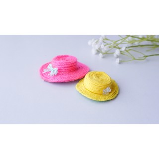 Kẹp tóc Handmade hình cái nón siêu cute cho bạn gái