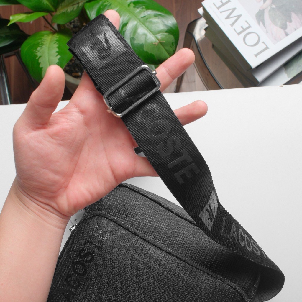 TÚI CHÉO VUÔNG LACOSTE BASIC NEW HOT