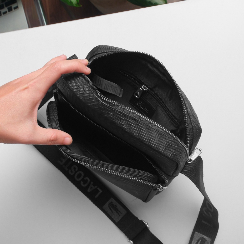 TÚI CHÉO VUÔNG LACOSTE BASIC NEW HOT