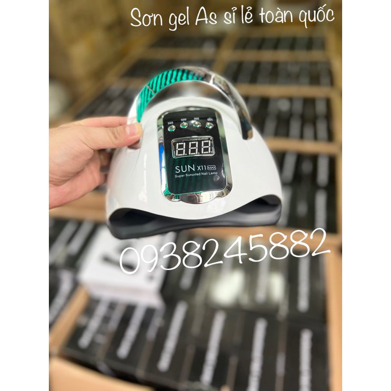 Máy hơ gel sun x11 max có 66 bóng, công suất 280w