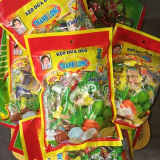 Kẹo Dừa Dẻo thập cẩm Thanh long
