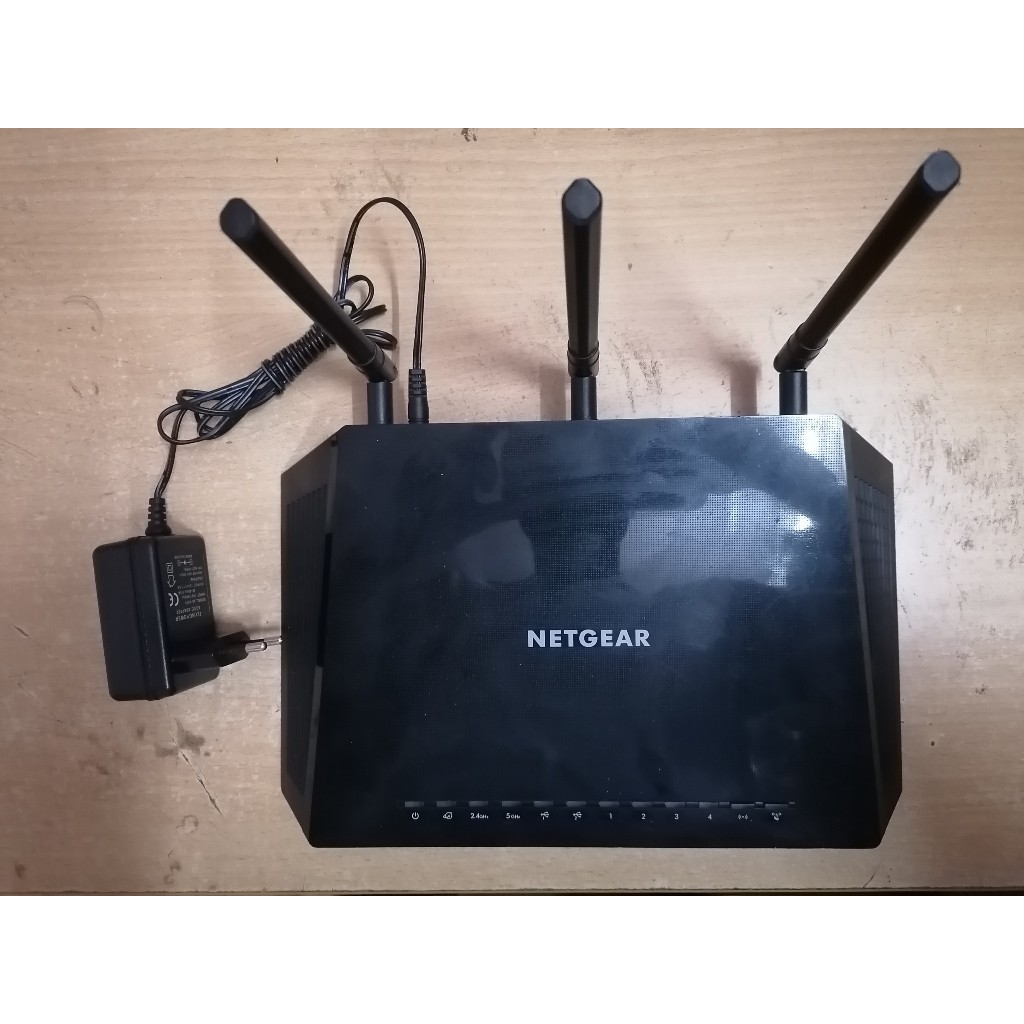 Bộ Phát Wifi NETGEAR R6400 AC1750Mbps Gigabit - Hàng Chính Hãng (Cũ).