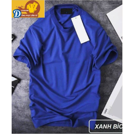 Áo Thun Phông Trơn, không xù lông, chất dày mịn. FORM CHO CÀ NAM VÀ NỮ