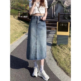 Chân váy bò denim phong cách Ulzang Hàn #919