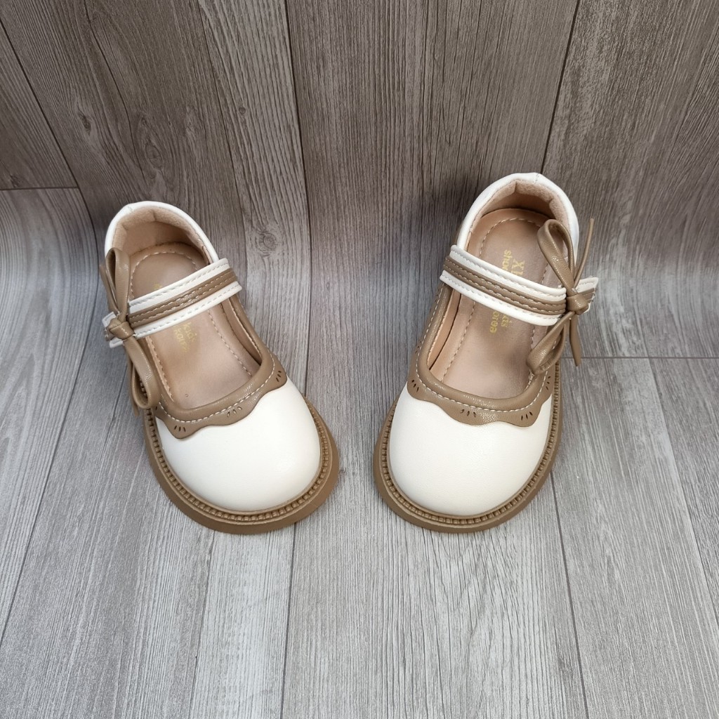 Giày bé gái, giày búp bê bé gái dáng đơn giản lolita đế êm da mềm dễ phối đồ mẫu mới 2023