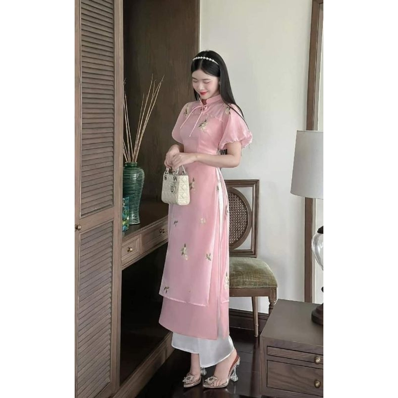 Cho thuê áo dài bưng quả 90k