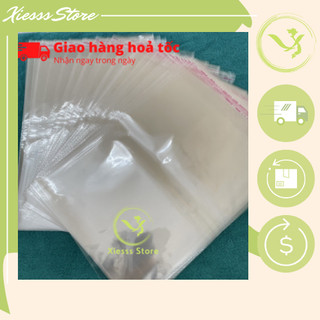 1KG Túi OPP Loại 1 ngang 12cm đến 20cm bóng kiếng trong suốt 1kg đựng phụ kiện thời trang-Xiesss Store