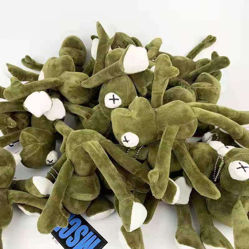 Móc Khóa Éch Xanh 22cm Dễ Thương, Móc Khóa Gấu Bông Ếch Co Balo Túi Xách Siêu Mềm Mịn Cute