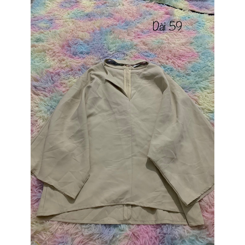 Áo sơ mi kiểu chocker siêu xinh