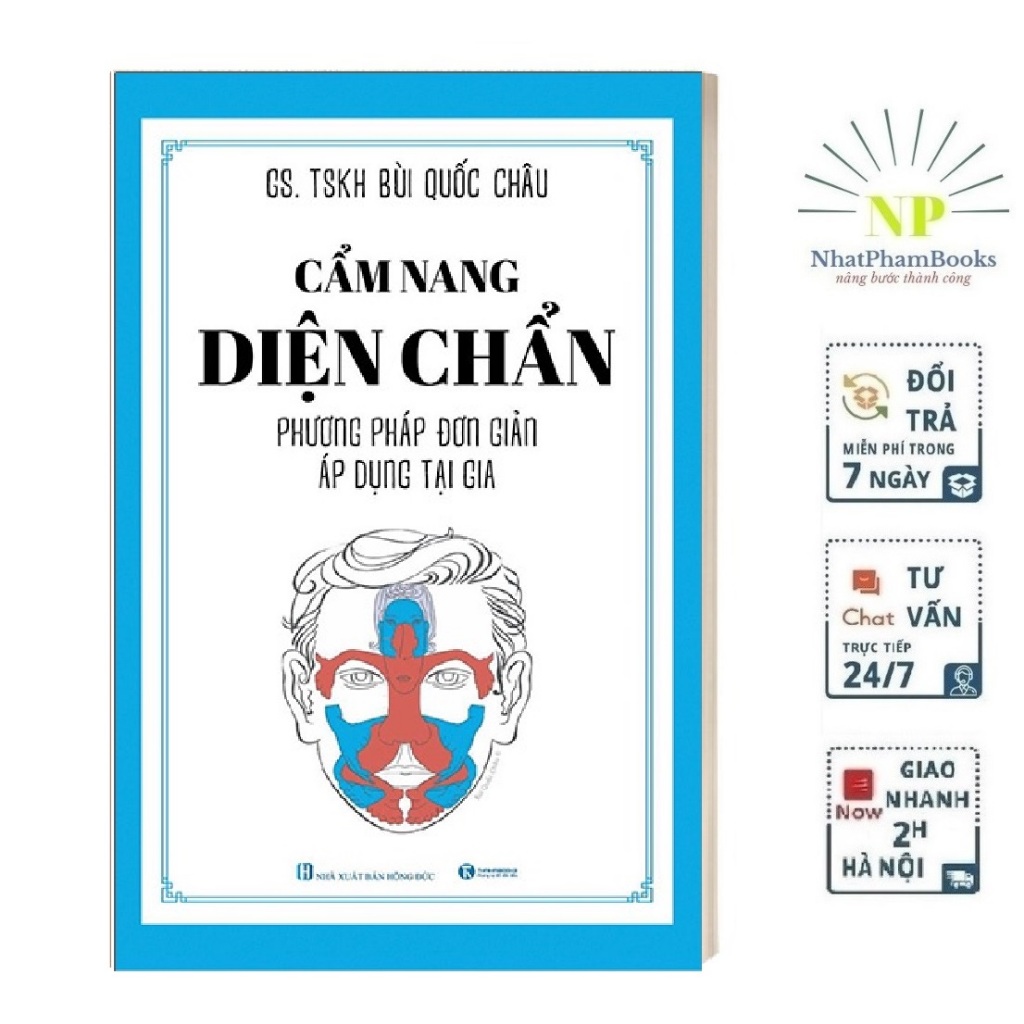 Sách - Cẩm Nang Diện Chẩn - Phương Pháp Đơn Giản Áp Dụng Tại Gia
