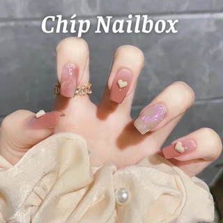 Set 24 móng giả N258 đính đá cao cấp ( Tặng kèm keo và dũa )