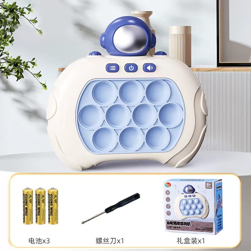 Hỏa tốc HCM - Máy Chơi Game Pop It Giải trí Bấm Nút Theo Nhạc Với 4 Chế Độ Chơi Khác Nhau Cho Trẻ Em Và Người Lớn