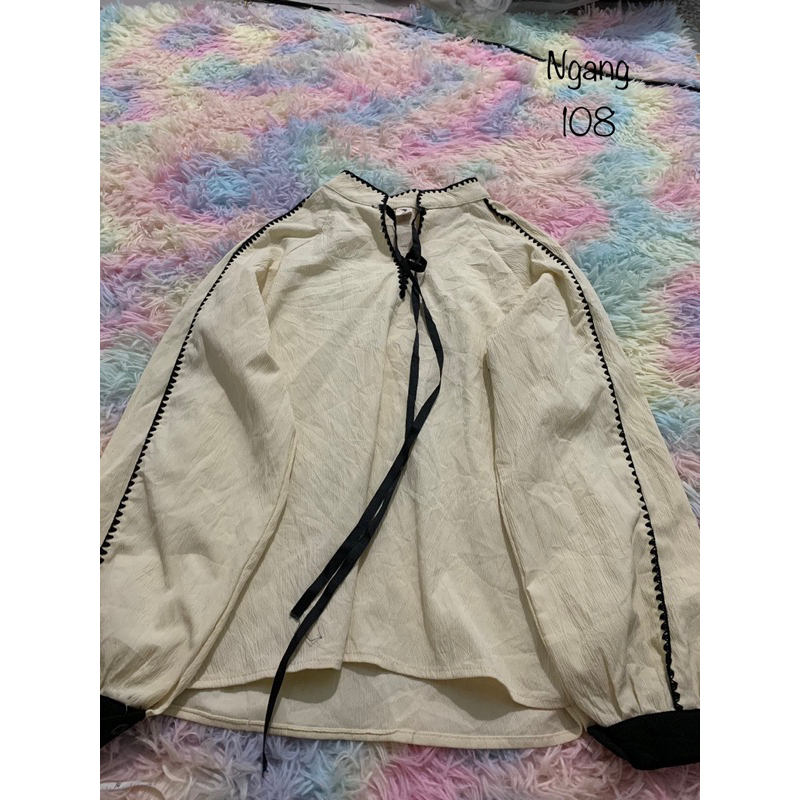 Áo kiểu thắt nơ tiểu thư siêu xinh