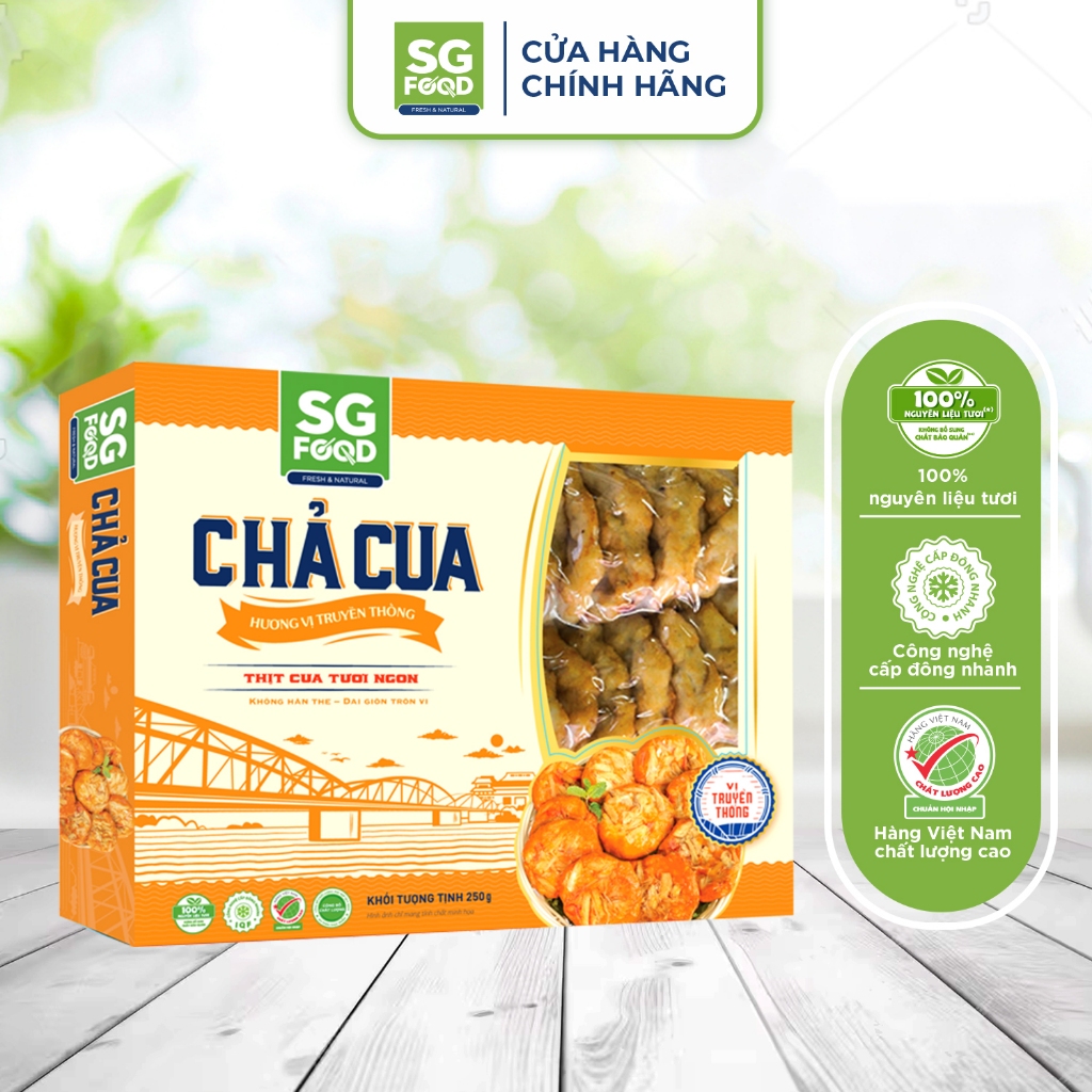 Chả Cua SG Food Hương Vị Truyền Thống 200g