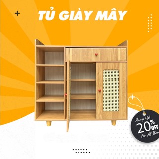 Tủ giày sang trọng hiện đại năm 2023 cánh mây