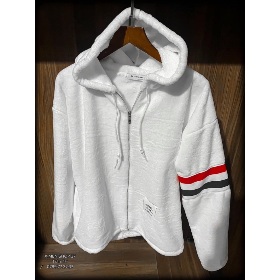 Áo khoác lông thom chất lông mượt 2 mặt có mũ thiết kế hot nhất mùa đông năm