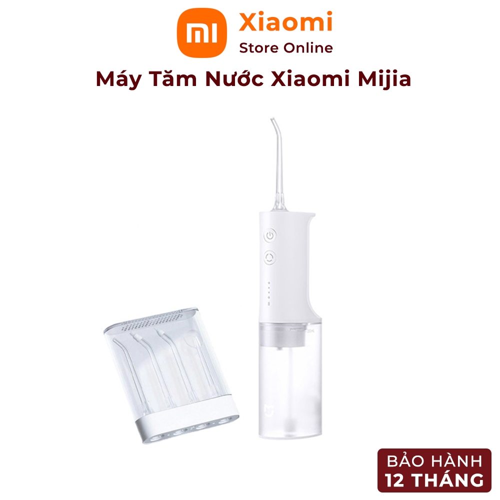 Tăm Nước Vệ Sinh Răng Miệng Xiaomi Mijia MEO701, công suất 12W, Dung lượng pin 2200mAh