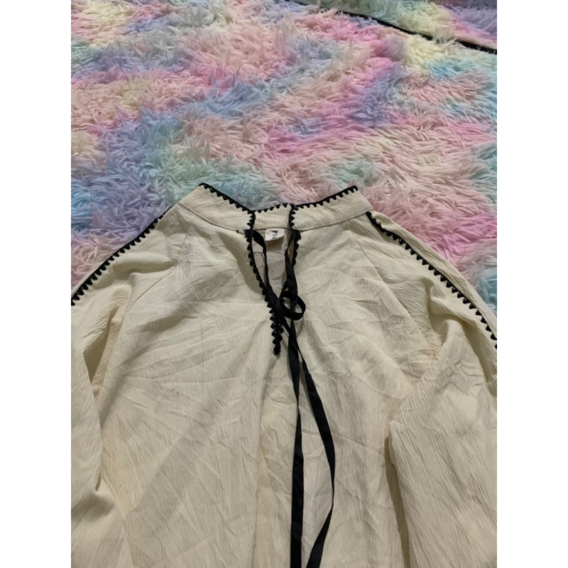 Áo kiểu thắt nơ tiểu thư siêu xinh