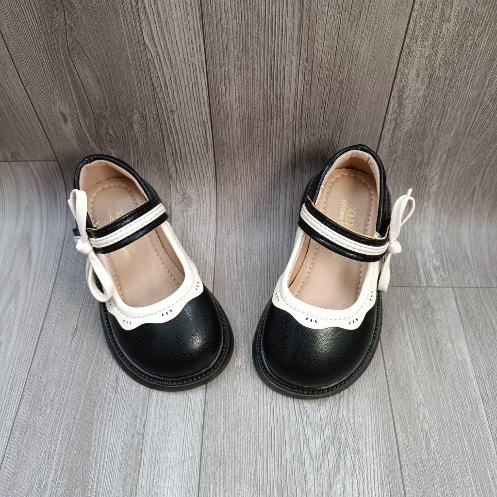 Giày bé gái, giày búp bê bé gái dáng đơn giản lolita đế êm da mềm dễ phối đồ mẫu mới 2023