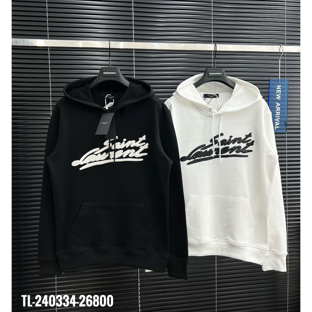 🔥Hot🔥Áo hoodie Saint thêu chữ thiết kế hot trend Nam nữ Thu Đông 2023